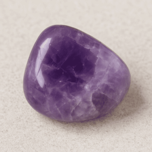 Amethyst crystal for emotional soothing and calm energy