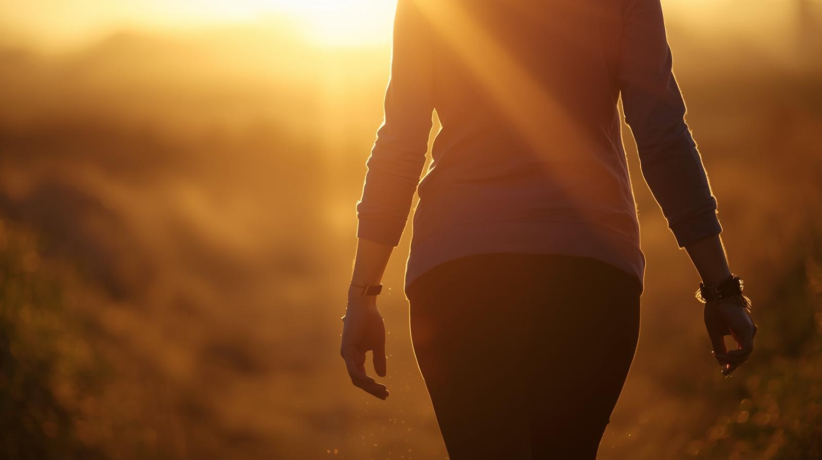 Alt Text: walking forward while rebuilding confidence in your choices after narcissistic abuse