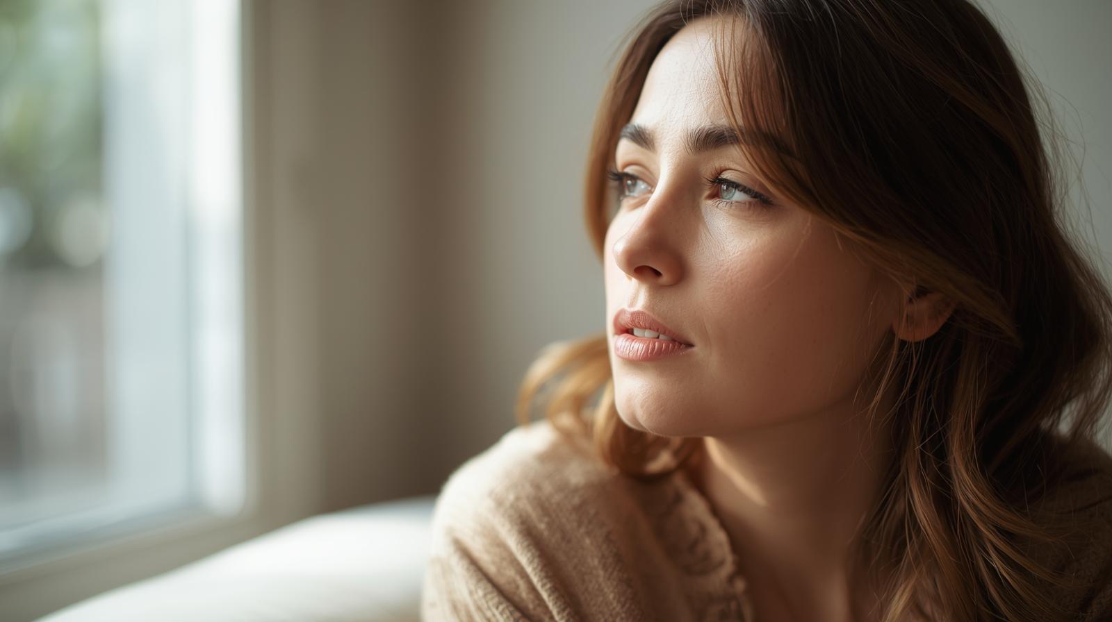 person reflecting and rebuilding trust yourself after narcissistic abuse