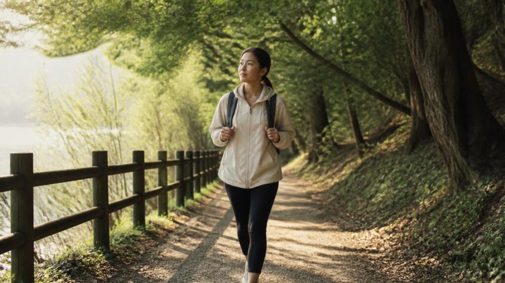 healing journey walking in nature boundaries