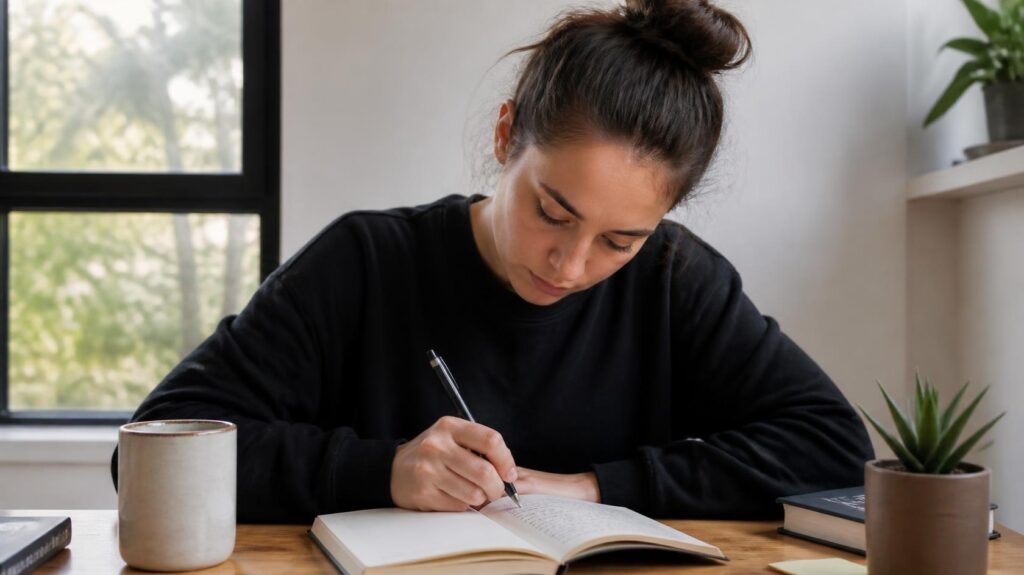 emotional boundaries journaling self protection